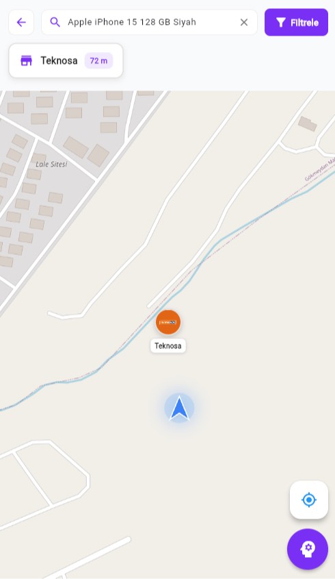 yakın lokasyon araması